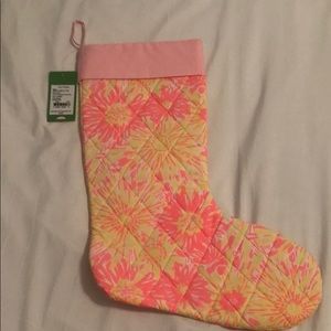 NWT Lilly Pulitzer Christmas Stocking GWP
